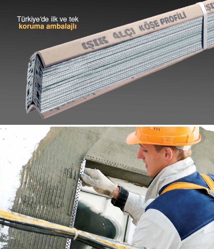 KÖŞEBENT ALÜMİNYUM ALÇI KÖŞE ÇITASI