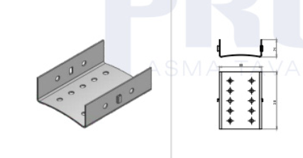 KNAUF ALÇIPAN  EKLEME  (TAVAN C EKLEME) 100 ADET