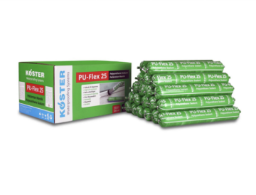KÖSTER PU-FLEX 25 GRİ POLİÜRETAN SUCUK MASTİK