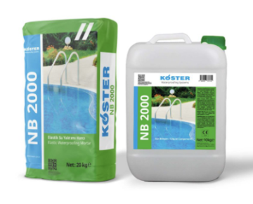 KÖSTER  NB 2000 TOZ VE SIVI BİLEŞEN 20 kg torba ve 10 kg bidon (SET halinde)