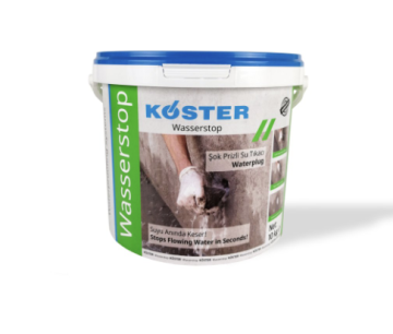 KÖSTER Wasserstop Ani Priz Alan Su Tıkaç Harcı 10 KG
