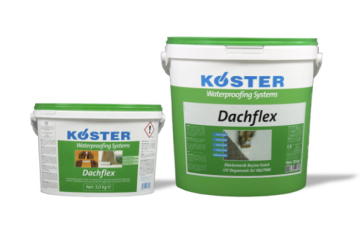 KÖSTER Dachflex Elastomerik Reçine Esaslı, UV Dayanımlı Likit Membran
