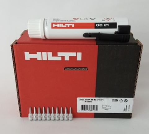 HİLTİ GX120 6 AL 5 ÖDE  27mx ÇİVİ + GC 21-22 GAZ TÜPÜ