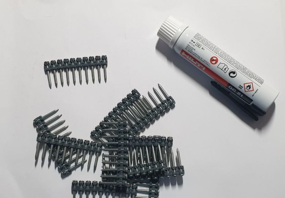 HİLTİ GX 120 32 MX ÇİVİ 750 ADET + GAZ TÜPÜ GC 22
