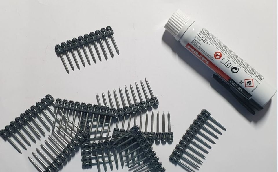 HİLTİ GX120 39 MX ÇİVİ 750 ADET + GAZ TÜPÜ GC 22