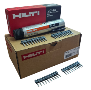HİLTİ GX3 27 MM ÇİVİ 1200 ADET + GAZ TÜPÜ GC42