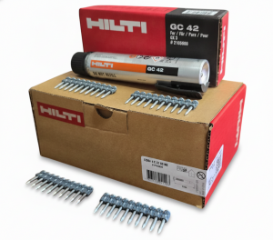 HİLTİ GX3 32 MM ÇİVİ 1200 ADET + GAZ TÜPÜ GC 42