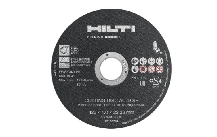 HILTI SPİRAL AĞIZI KESME TAŞI AC-D SP 115*10 (25 ADET )