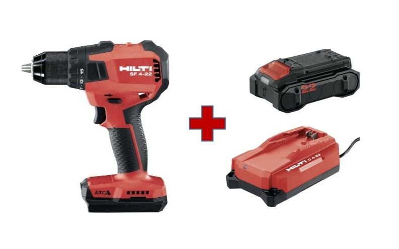 HİLTİ NURON SF 4-22 AKÜLÜ DELME/VİDALAMA MAKİNESİ (Set)