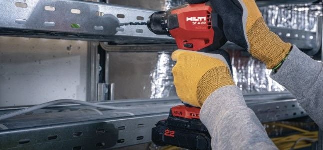 HİLTİ NURON SF 4-22 AKÜLÜ DELME/VİDALAMA MAKİNESİ (Set)