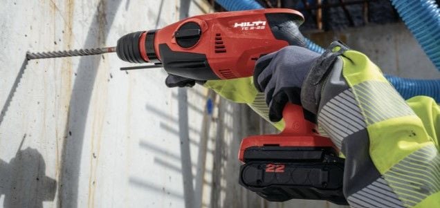 HİLTİ NURON TE 2-22 AKÜLÜ DARBELİ DELİCİ (Set)