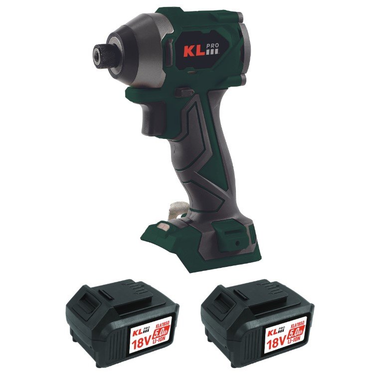 KLPRO  18V 5.0AH ŞARJLI DARBELİ VİDALAMA KÖMÜRSÜZ (KLDV18BH-50)
