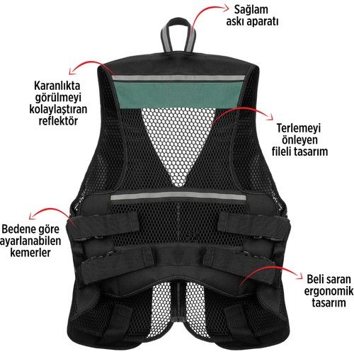 KLPRO KLTCY01 Profesyonel Alet Yeleği