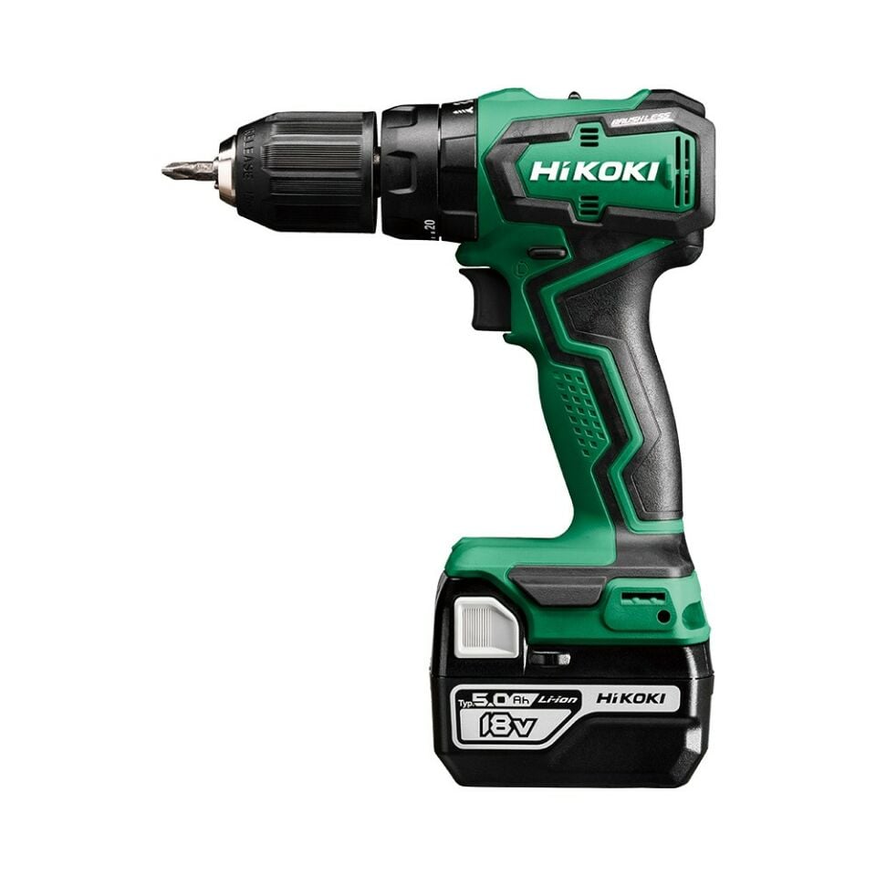 Hikoki DV18DD 18V 5.0 Ah 55 Nm Akülü Darbeli Vidalama Matkap