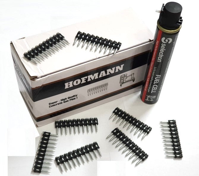 HOFMANN 26 mm 1000 Adet ÇİVİ + Selectron Fuel cell GAZ Tüpü