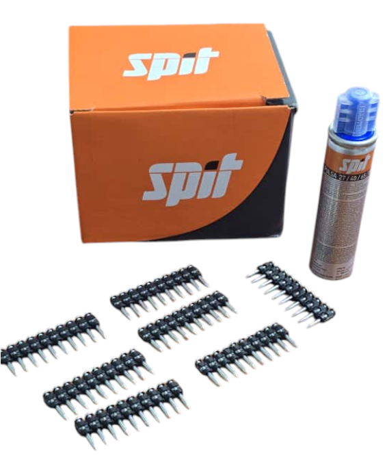 SPIT C6 25 mm ÇİVİ + P40 GAZ TÜPÜ