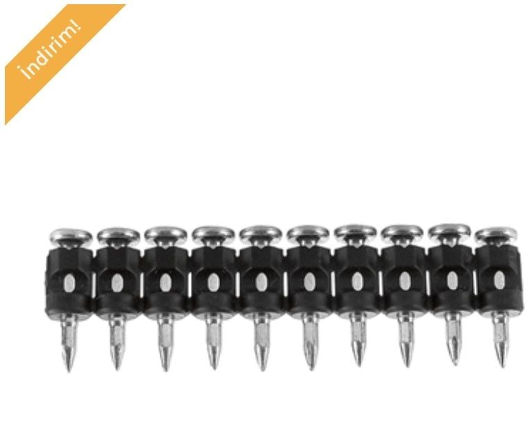 SPIT C6 25 mm ÇİVİ + P40 GAZ TÜPÜ 1 KOLİ (5000 AD.ÇİVİ + 10 ADET GAZ TÜPÜ)