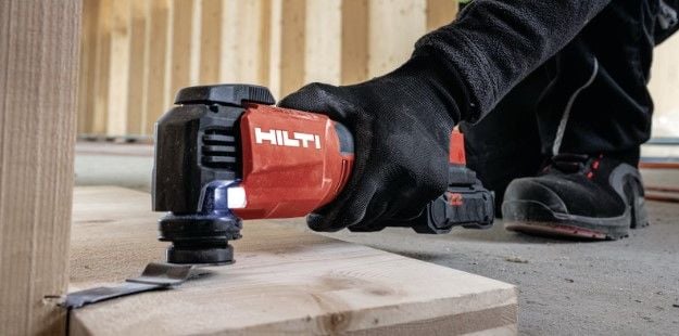 HİLTİ NURON SMT 6-22 AKÜLÜ SALINIMLI ÇOK AMAÇLI ALET  Multitool kutu #2366391