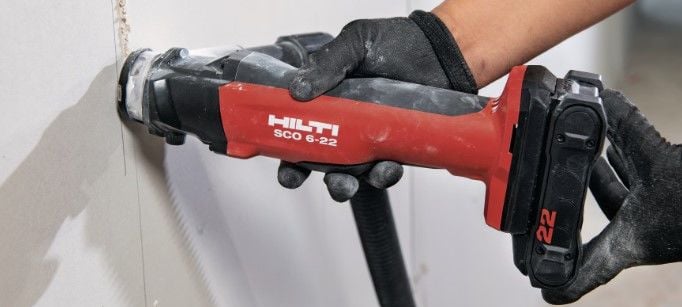 HİLTİ NURON SCO 6-22 AKÜLÜ ALÇIPAN KESME  kutu #2252194