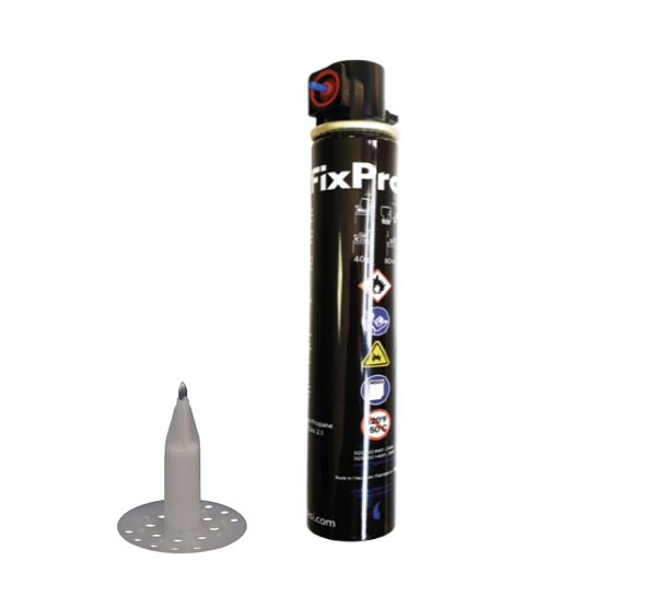 FİXPRO 50 MM MANTOLAMA DÜBELİ ÇİVİLİ 1000 ADET// + 1 ADET GAZ TÜPÜ