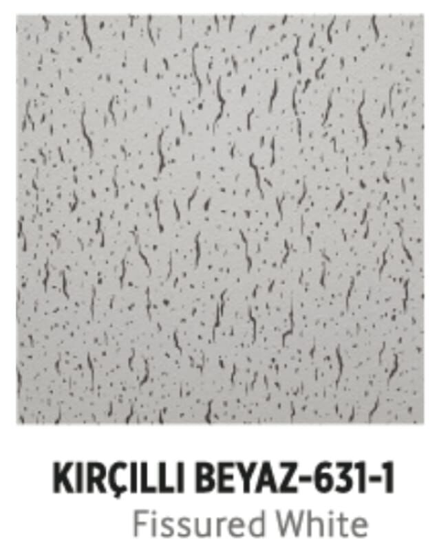 KNAUF KAROLAM TAVAN 60X60 KIRÇILLI DESEN