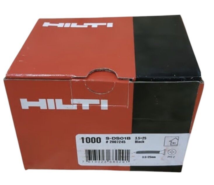 HİLTİ 3,5X25 mm SİVRİ UÇLU ALÇIPAN VİDASI
