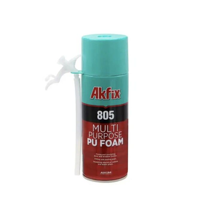 AKFİX 805 GENEL AMAÇLI POLİÜRETAN KAPI MONTAJ KÖPÜĞÜ 300 ml