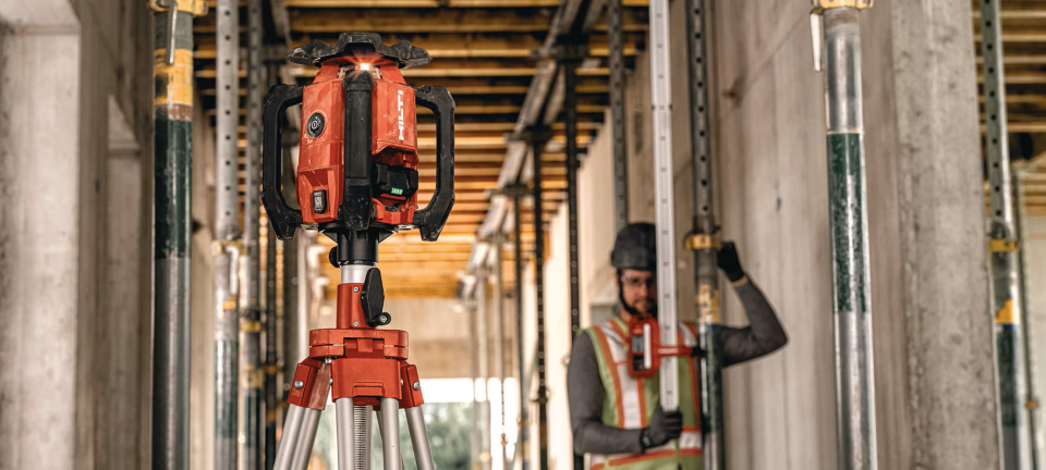 HILTİ Nuron PR 40-22 tek eğim döner lazer seviyesi