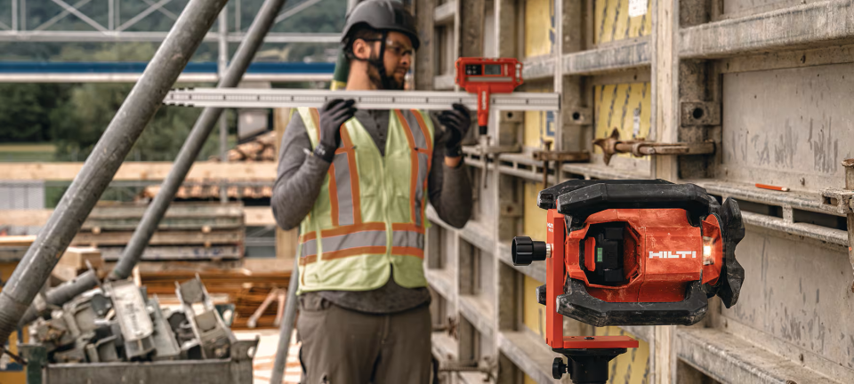 HILTİ Nuron PR 40-22 tek eğim döner lazer seviyesi