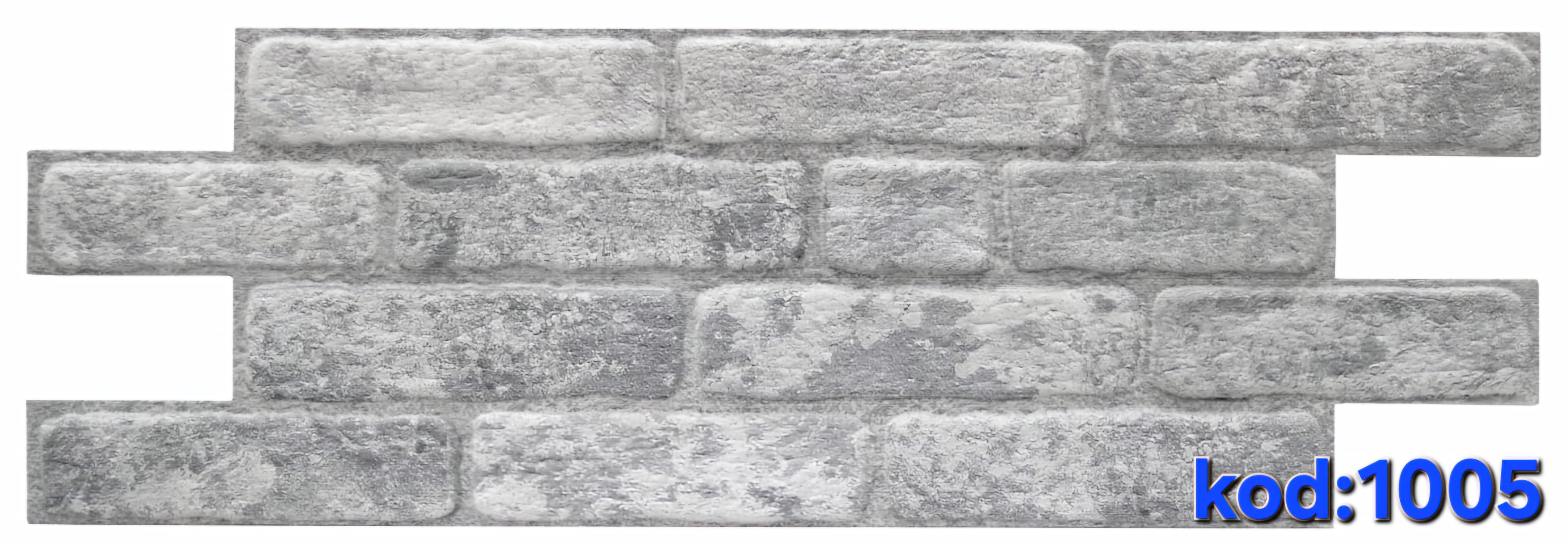 POLSİS DUVAR PANELİ TAŞ GÖRÜNÜMLÜ KEÇE ÜSTÜ BASKI 5mm POLSİS 1005