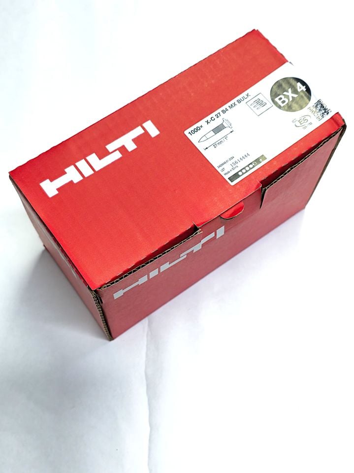 HİLTİ X-C 27 mm BETON ÇİVİSİ (BX4 UYUMLU) 6 AL 5 ÖDE