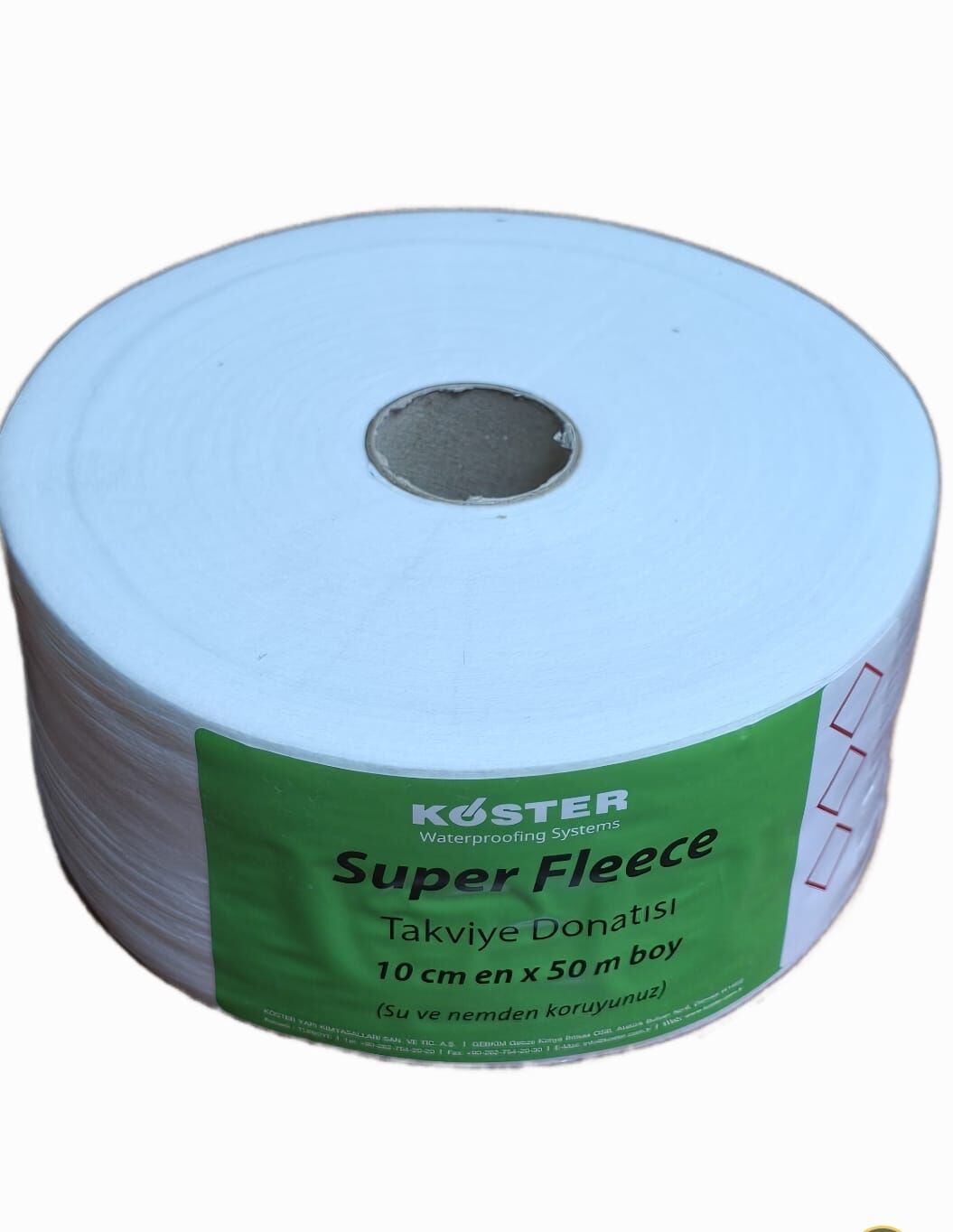 KÖSTER YALITIM BANDI Super Fleece / 50 mt boy / 10 cm en - (takviye keçesi)