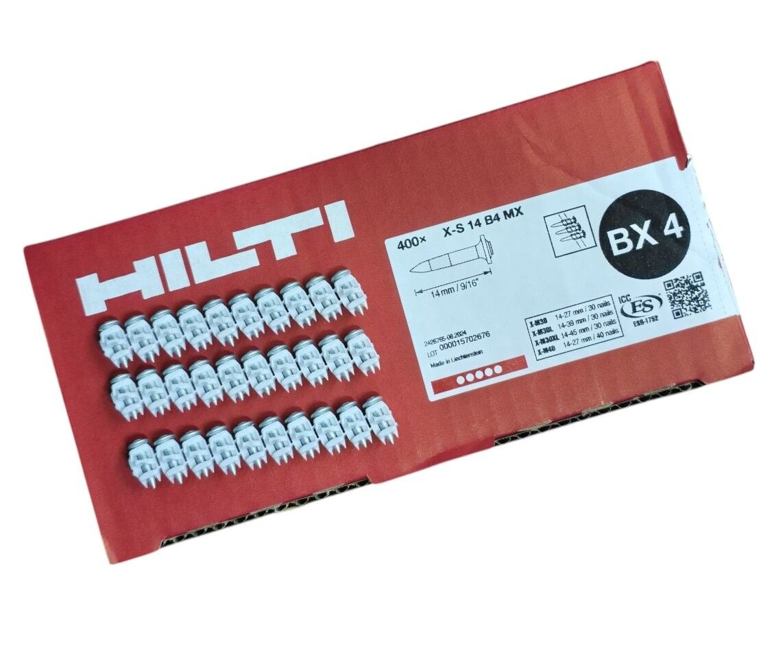 HİLTİ BX4 X-S 14 MX Çelik çivi (şerit) (400 Adet)
