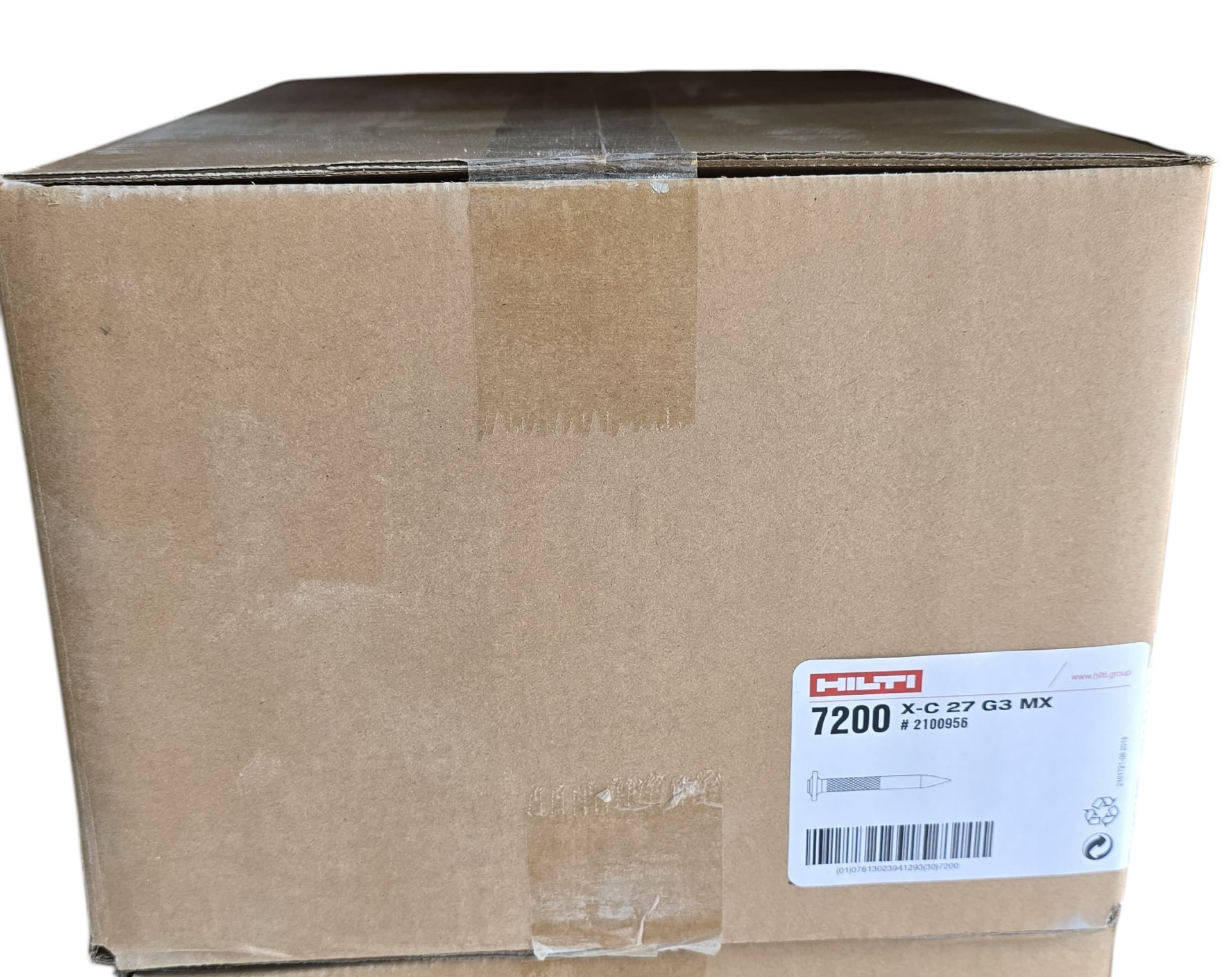 HILTİ 1200 GX3 27 MX ÇİVİ + GAZ TÜPÜ GC 42 1 KOLİ ( 7200 ADET ÇİVİ) + 6 ADET GAZ TÜPÜ