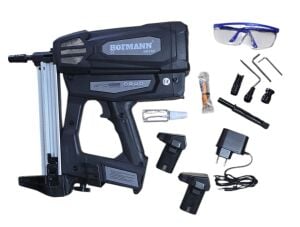 DK-100 GAZLI ÇİVİ ÇAKMA TABANCASI + 1 KOLİ ÇİVİ VE GAZ TÜPÜ