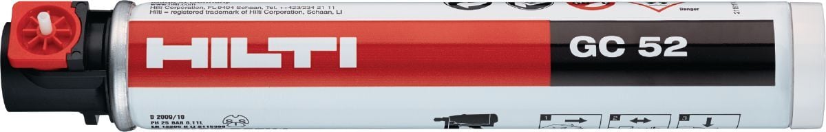 HİLTİ ÇİVİ TABANCASI GAZ KARTUŞU 165 MM GC 52