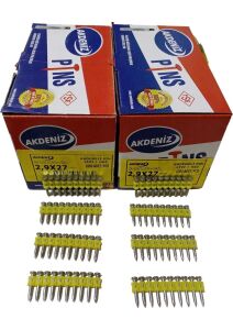 AKDENİZ PTNS 2.9X27mm ÇİVİ+GAZ (1 KOLİ)