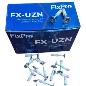 FİXPRO FX-UZN BARUTLU O TİPİ ASKI PİM ÇİVİSİ 1000 Adet