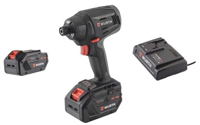 WÜRTH SET AKÜLÜ DARBELİ VİDALAMA ASS 18-1/4 inç COMPACT CUBE