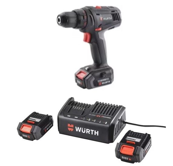 WÜRTH SET AKÜLÜ VİDALAMA ABS 12 COMPACT M-CUBE
