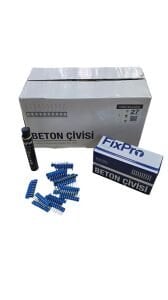 FİXPRO 27 mm Beton Çivisi 1 KOLİ (Gaz Dahil)