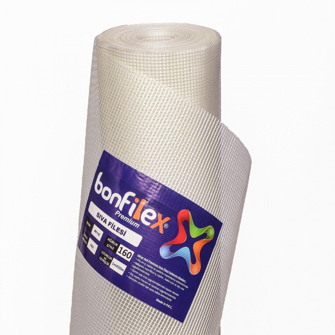 Bonfilex Premium E GLASS MANTOLAMA FİLESİ 160gr Beyaz