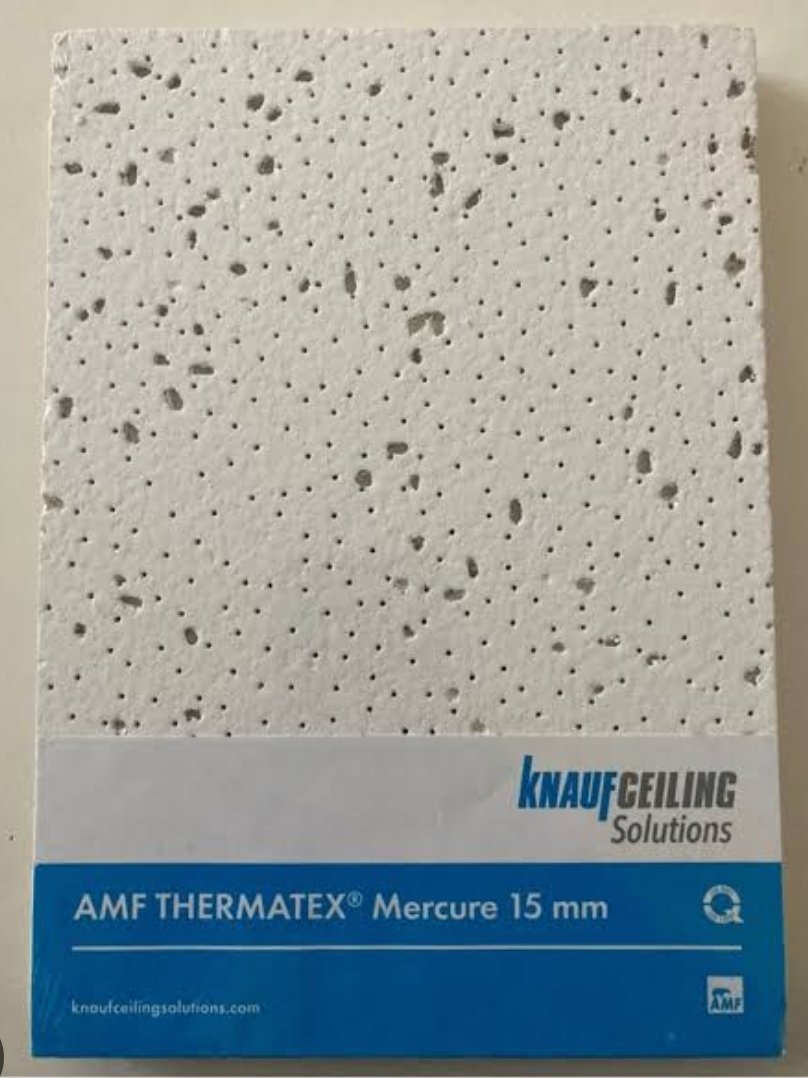 KNAUF THERMATEX MERCURE 15MM  (59061)( taşyünü) KÜT KENAR