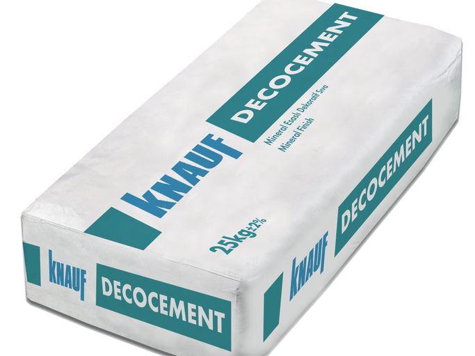 KNAUF DECOCEMENT BEYAZ 1,5MM 25KG mineral