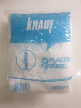 KNAUF PLASTİK DUBEL M8 (1000) ADET