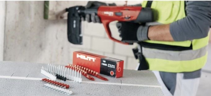 Hilti 6.8/11 M10 Barut Kartuşları Kırmızı 100 ADET /KUTU